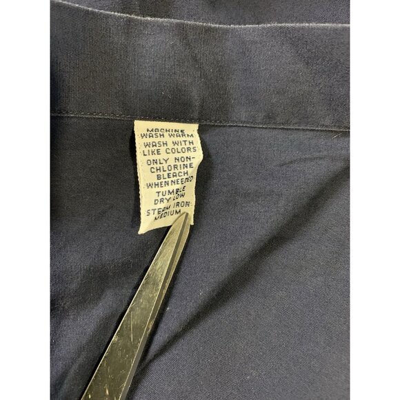 Ralph Lauren Blake Blue Short Sleeve Button Down 100% Cotton - Picture 4 of 8